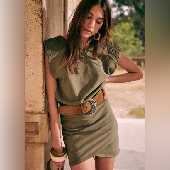 NWT Sezane Ellen Dress - Picture 1 of 7